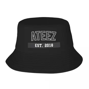 Нов Kpop College - ATEEZ | Kpop Merch за феновете на Kpop | Подарък за ATINY Bucket Hat Rave, шапки с топлинна козирка за мъже и Жени